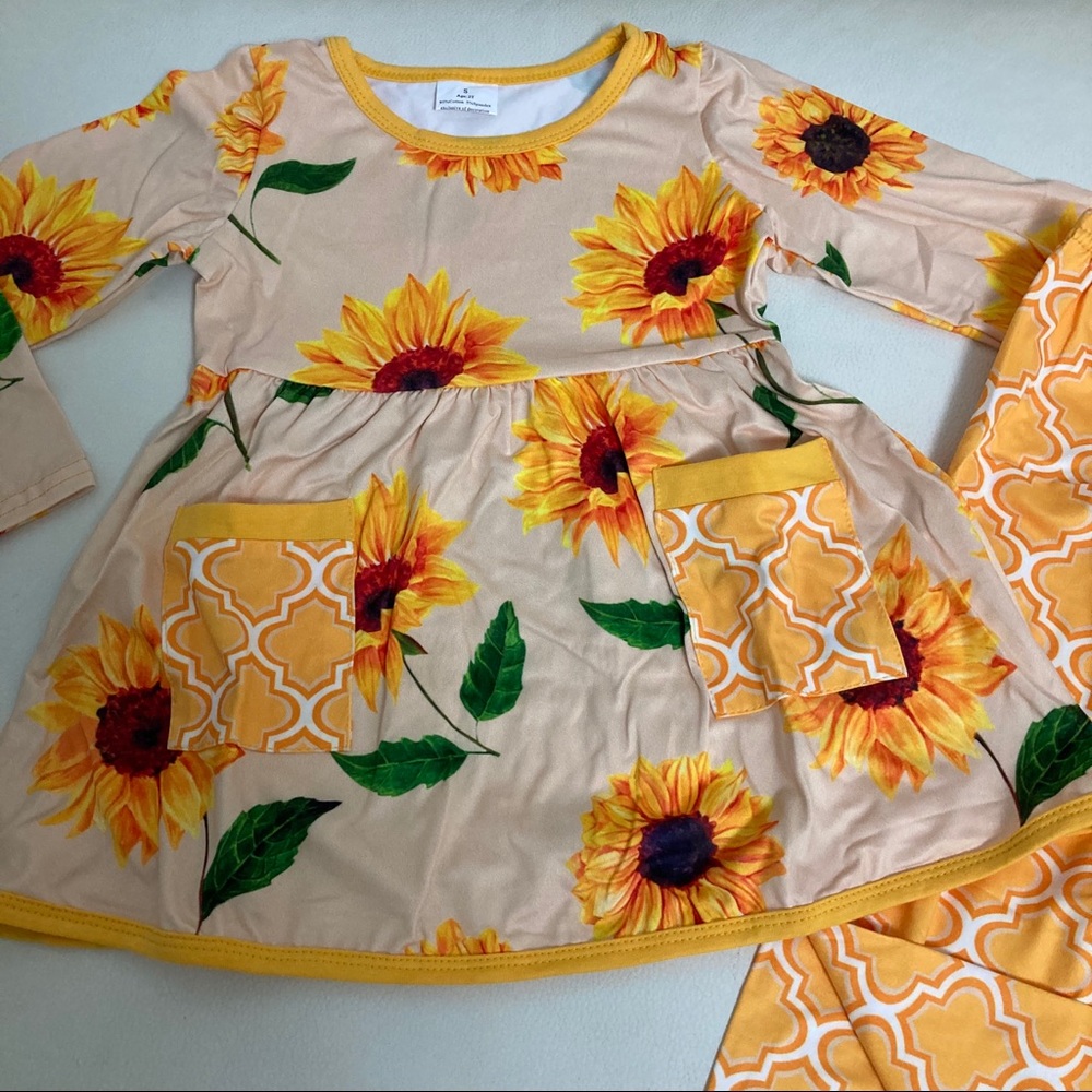 Sunflower 🌻 cute pants set - Picture 6 of 7